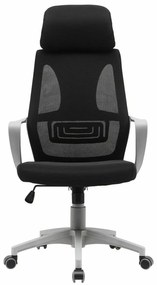 Kancelářská židle Soma černá/šedá