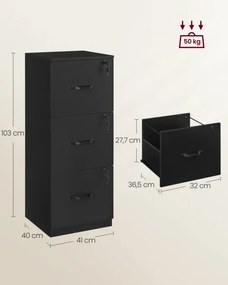 Kancelárska skrinka OFC055B16
