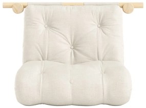 Ľanové kreslo v prírodnej farbe Hooked – Karup Design