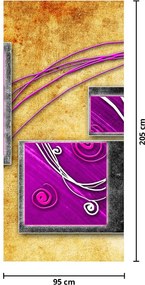 Fototapeta na dvere - Abstrakcia (95x205cm)