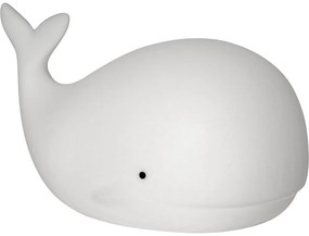 Biele LED detské nočné svetlo Whale - Star Trading