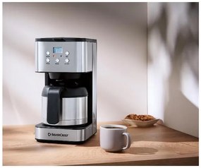 Silvercrest®  Kávovar na filtrovanú kávu + Napeňovač mlieka EDS SMA 500 H1  (800011599)