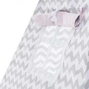 Sowadesing stan teepee cik/cak sivo-ružový+ stabilizátor