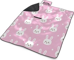 Sablio Plážová deka Králičky: 200x140 cm
