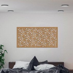 drevo zivota Drevený dekoračný panel na stenu FLAKES Farebný vzor: Dub Sonoma, Rozmery (cm): 40x80