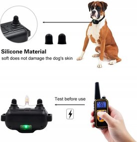Elektrický výcvikový obojok pre psa na diaľkové ovládanie