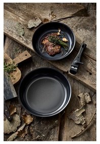 Hliníková súprava panvíc s nepriľnavým povrchom s odnímateľnou rukoväťou 2 ks ø 28 cm – Holm