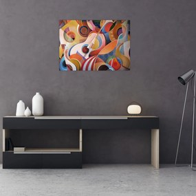 Obraz - Hudobný abstrakt (70x50 cm)