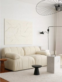 Pohovka dvojsedačka Solorazzo 2 (biela)