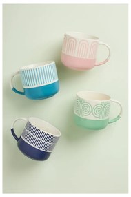 Ružový porcelánový hrnček 400 ml Arches – Maxwell &amp; Williams