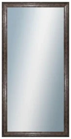 DANTIK - Zrkadlo v rámu, rozmer s rámom 50x100 cm z lišty NEVIS šedá (3053)