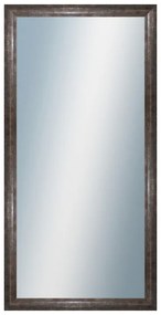 DANTIK - Zrkadlo v rámu, rozmer s rámom 50x100 cm z lišty NEVIS šedá (3053)