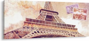 Obraz - Pohľad z Paríža (120x50 cm)