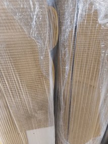 AKCIA Rozkladacia sedacia súprava do U TAVERO 321x140 cm, horčicová II. akosť