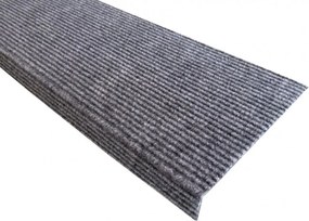 Vopi Nášľapy na schody Quick step šedý obdĺžnik, samolepiaci - 24x65 obdĺžnik (rozmer vrátane ohybu)