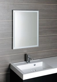 Sapho Sapho, LUMINAR LED podsvietené zrkadlo v ráme 1200x550mm, chróm, NL560