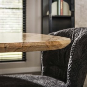 Jedálenský stôl 29-65 135x135cm Triangle Masív drevo Acacia  - Komfort-nábytok