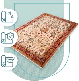 Koberec OMEGA Polonia Verano svetlý rubín