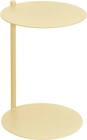 Oceľový okrúhly odkladací stolík 41x40 cm Ande – noo.ma