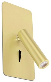 FARO 62114 - LED Nástenné bodové svietidlo SUAU LED/3W/230V zlatá