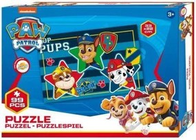 Puzzle pre chlapcov Labková patrola - Paw Patrol - 99 dielikov