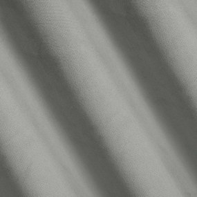 ZATEMŇOVACÍ ZÁVES NA KRÚŽKOCH FARGO 140X250 CM STRIEBORNÁ