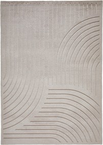 XXXLutz KOBEREC S VYSOKÝM VLASOM, 60/90 cm, taupe Novel - Koberce - 008104018492