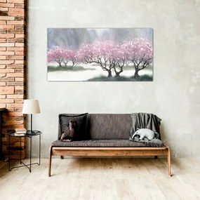 Skleneny obraz Strom maľba