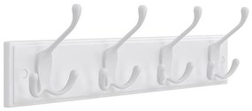 Nástenný vešiak KATE biely