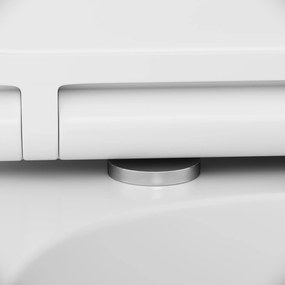 Závesné WC AM.PM Spirit 2.0 CSB1700SC bezokrajové, so sedadlom Microlift, biele