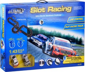 JOKOMISIADA Extra dlhá pretekárska dráha pre autíčka, 912 cm, RC0584