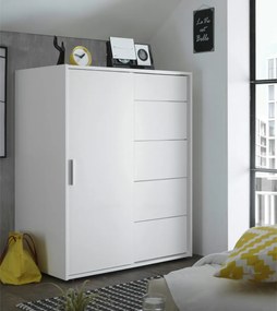 Sconto Nízka šatníková skriňa DEREK