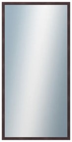 DANTIK - Zrkadlo v rámu, rozmer s rámom 50x100 cm z lišty FC hnedá vysoká (2184)