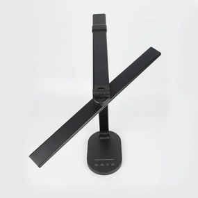 Stolná LED lampa VOLTIA s bezdrôtovou nabíjačkou a USB
