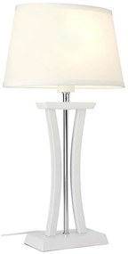 Cottex B2418V - Stolová lampa NEW CHELSEA 1xE14/40W/230V biela