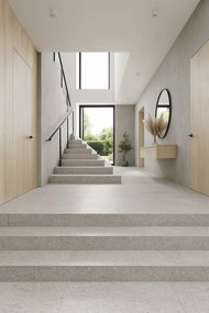 Beaulieu International Group, PVC podlaha - lino Master X Premium 3821, na mieru, šíře 2m,4m, šedá, pvc, chodba / predsieň