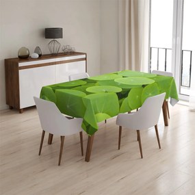 Sablio Obrus Leknové listy - 130x130 cm