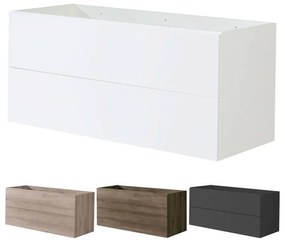 Mereo, Aira, kúpeľňová skrinka 121x47x53 cm, biela, MER-CN713S