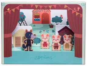 Lilliputiens - magnetické divadlo - Tri prasiatka