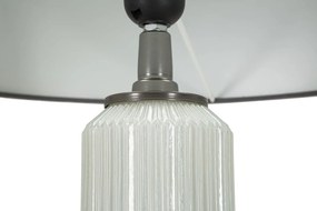 Stojacia lampa Bright 164 cm sivá/biela