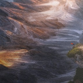 Obraz - Horská panoráma (150x105 cm)