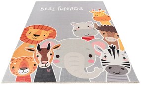 Obsession, Kusový koberec My Greta 606 friends, 115x170, viacfarebná, detská izba