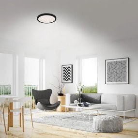 Briloner 3071-015 - LED Stropné svietidlo RUNA LED/24W/230V čierna