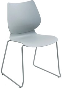 Sada 2 ks stoličiek Houma - sivá