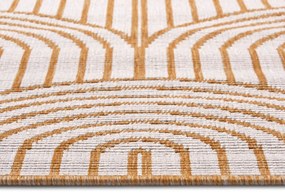 Hanse Home Collection koberce Kusový koberec Pangli 105849 Ochre – na von aj na doma - 200x290 cm