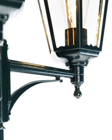 Rustikálna vonkajšia lampa tmavozelená 3-svetlo IP44 - New Orleans