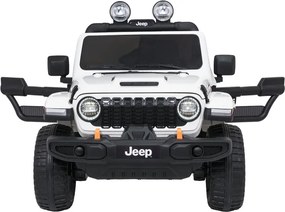 Elektrické autíčko Jeep Wrangler Rubicon LIFT biele