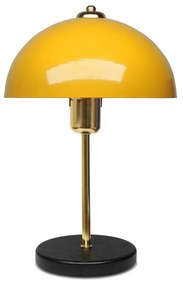 Stolní lampa Rety žlutá/zlatá