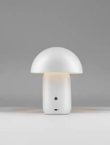 Dizajnová stojaca lampa Pois Biela