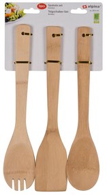 Alpina Súprava kuchynského náčinia z bambusu, 3 ks